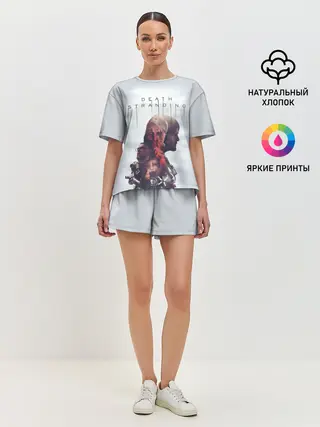 Женская пижама с шортами / Death Stranding