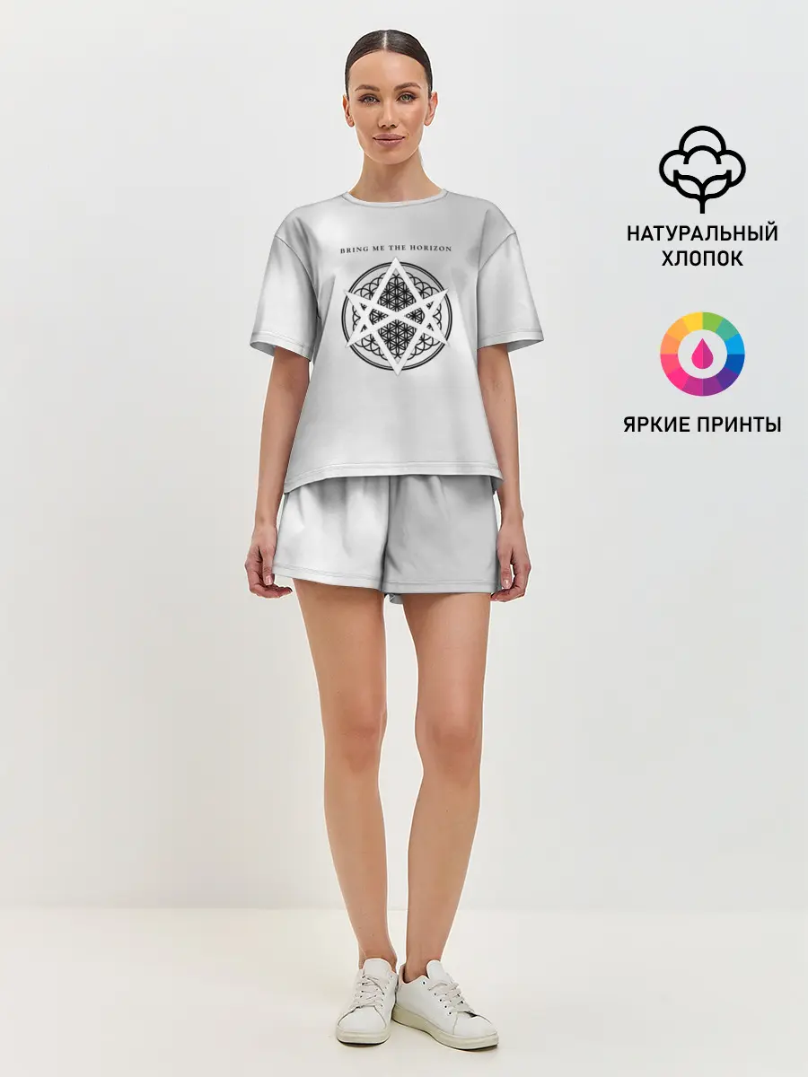 Женская пижама с шортами / Bring Me the Horizon
