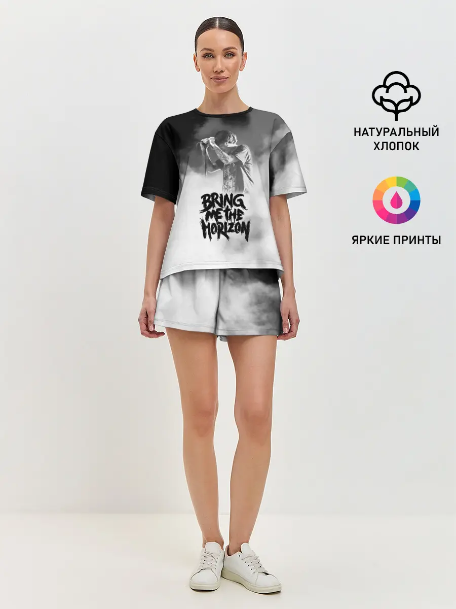 Женская пижама с шортами / Bring Me the Horizon