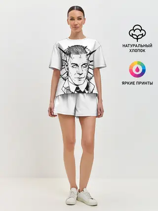 Женская пижама с шортами / Rammstein