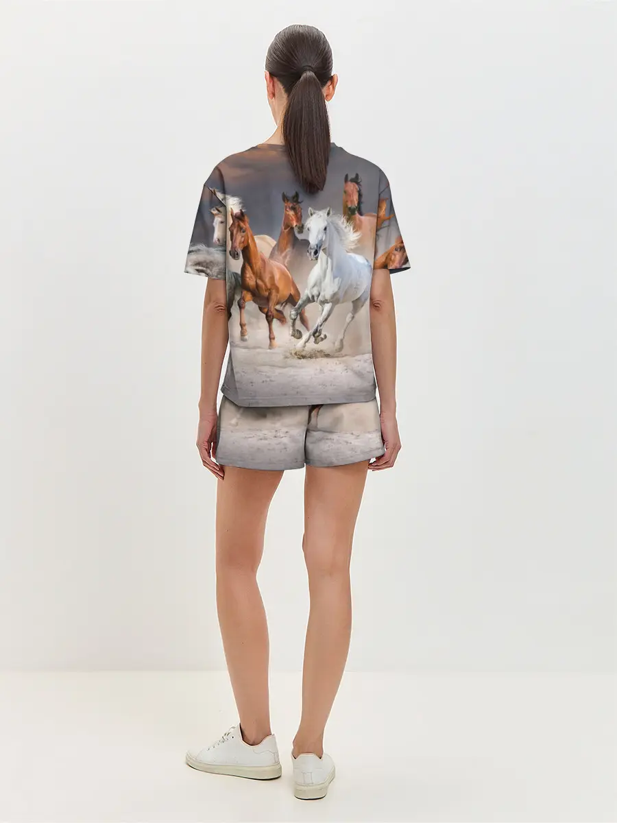 Женская пижама с шортами / Табун