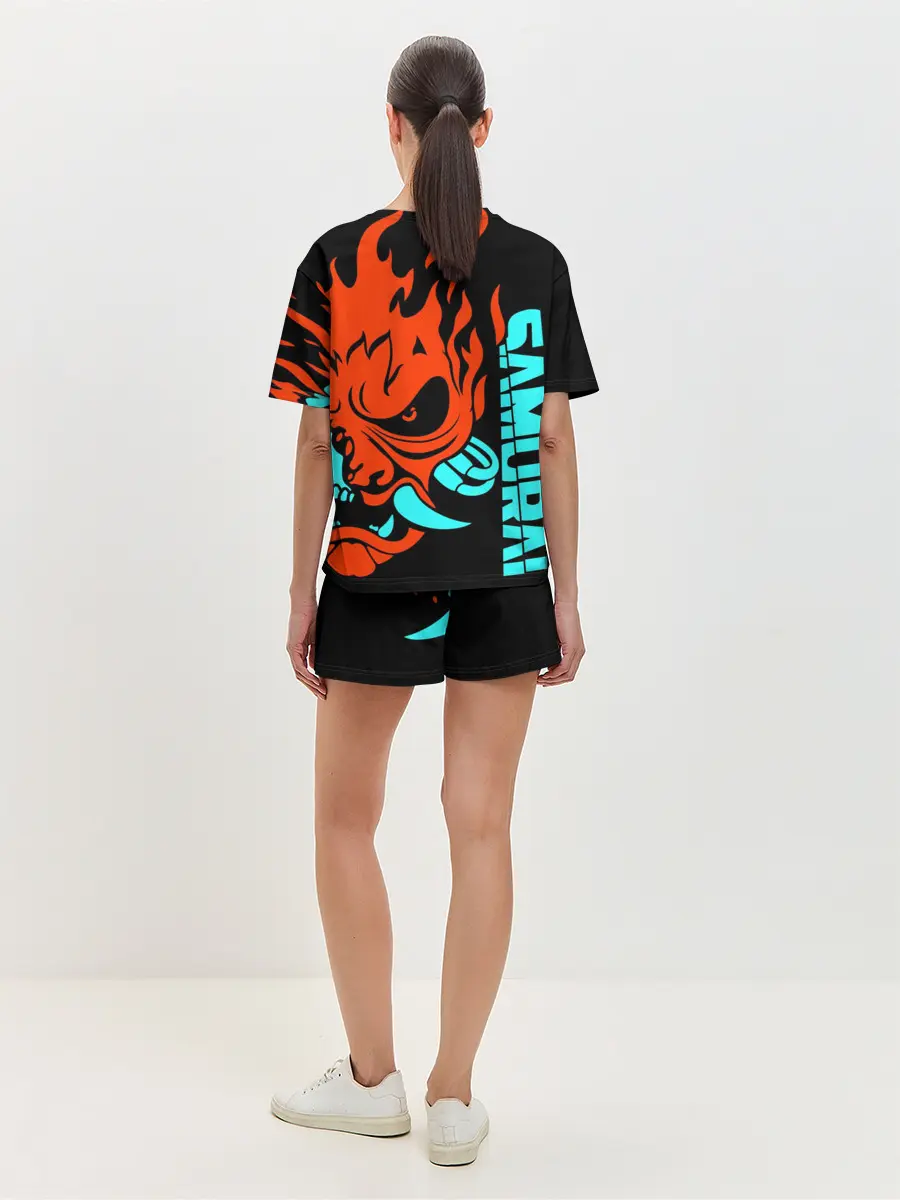 Женская пижама с шортами / Cyberpunk 2077