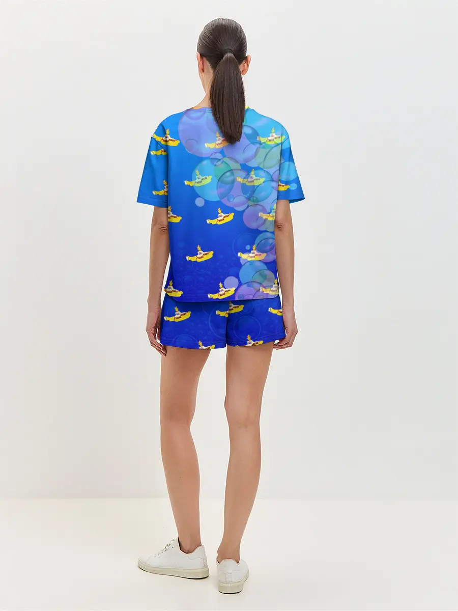 Женская пижама с шортами / The Beatles