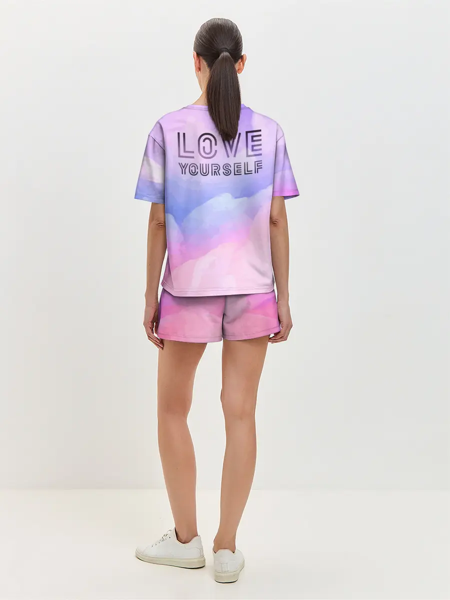 Женская пижама с шортами / BTS