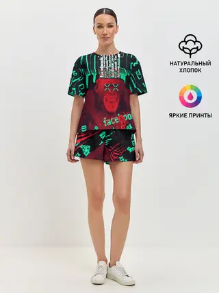 Женская пижама с шортами / DED SEC