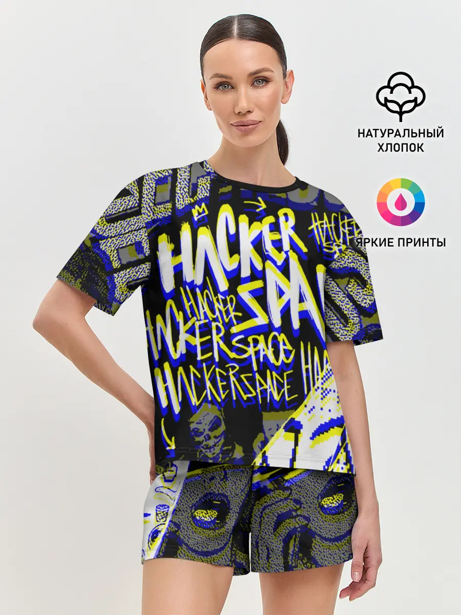 Женская пижама с шортами / DED SEC