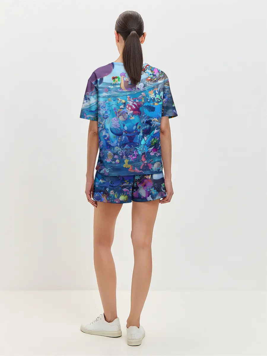 Женская пижама с шортами / Покемон 2000