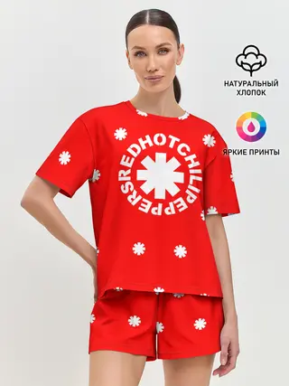 Женская пижама с шортами / RED HOT CHILI PEPPERS