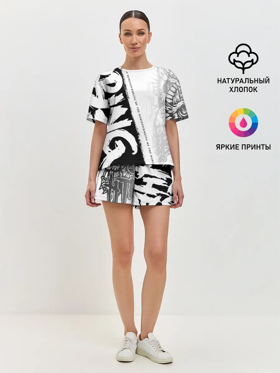 Женская пижама с шортами / Bring Me the Horizon