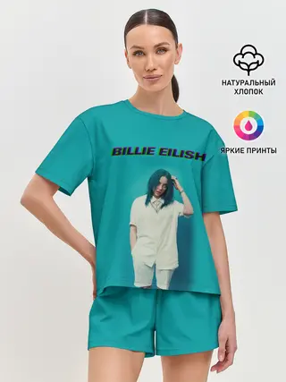 Женская пижама с шортами / Billie Eilish