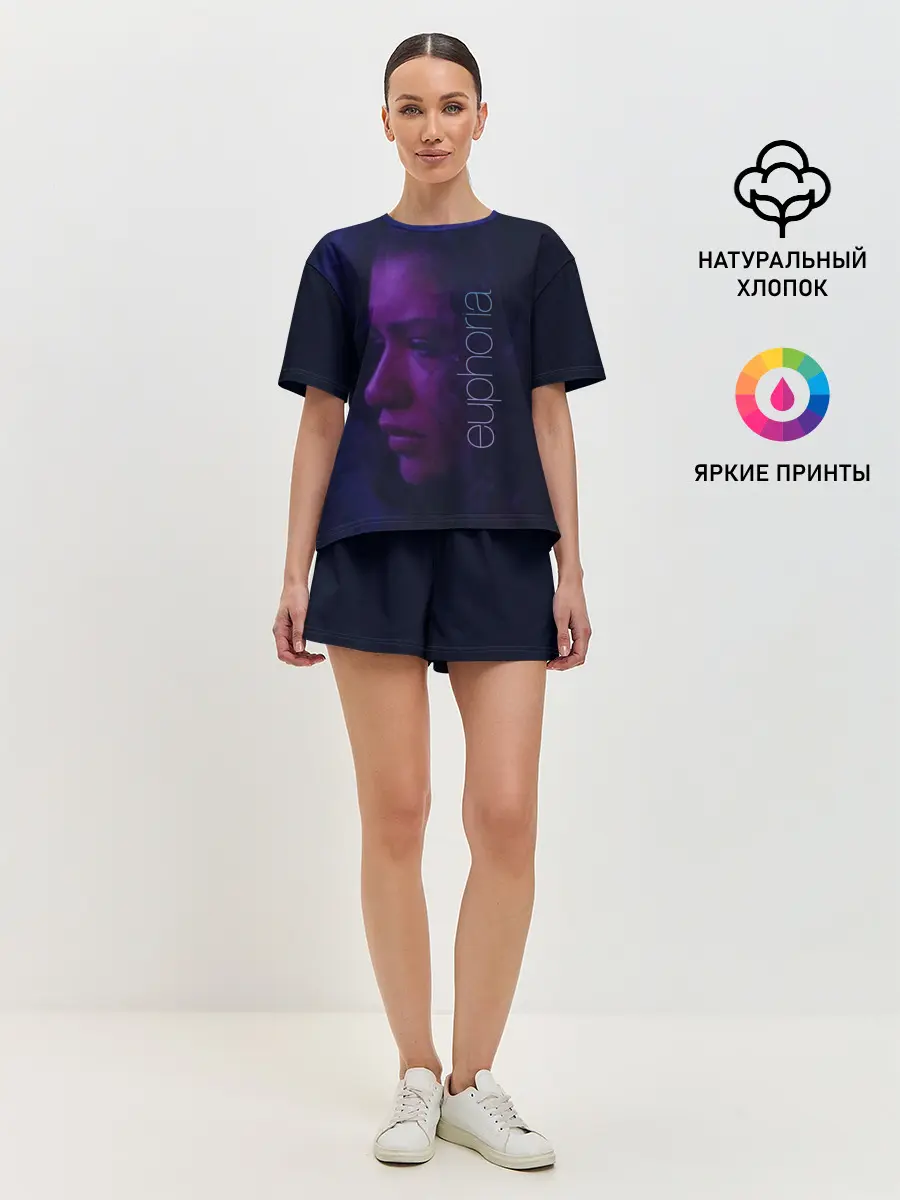 Женская пижама с шортами / сериал Euphoria