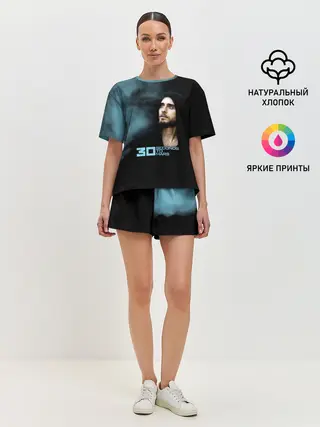 Женская пижама с шортами / 30 Seconds to Mars