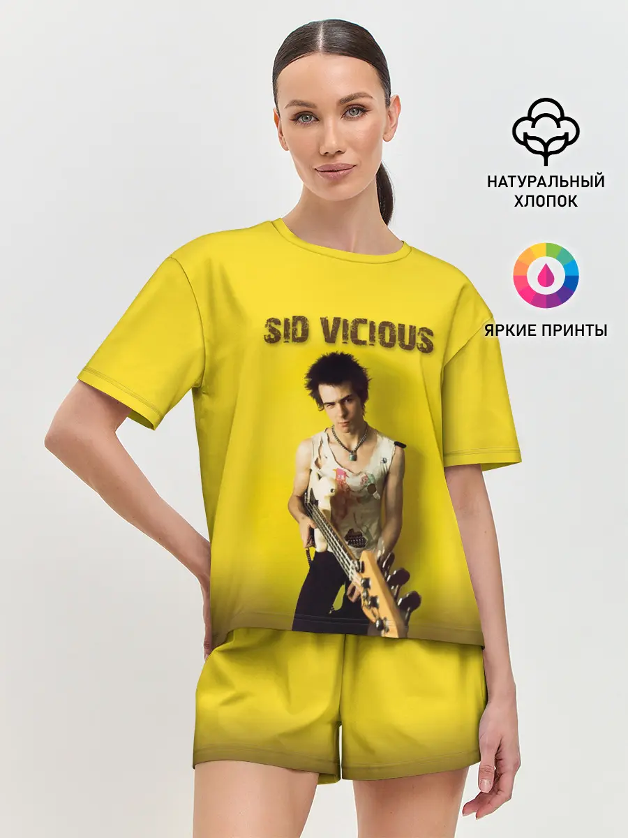 Женская пижама с шортами / Sid Vicious