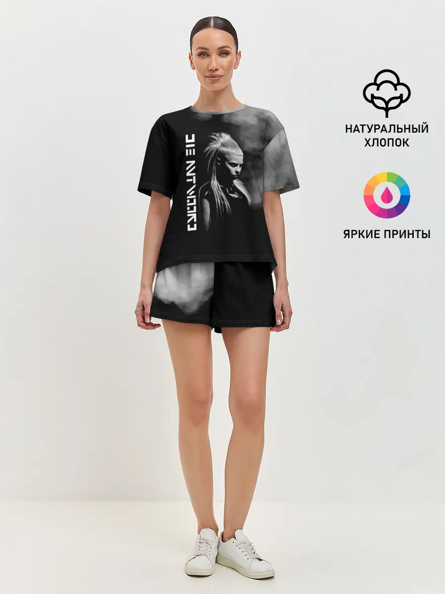 Женская пижама с шортами / Die Antwoord