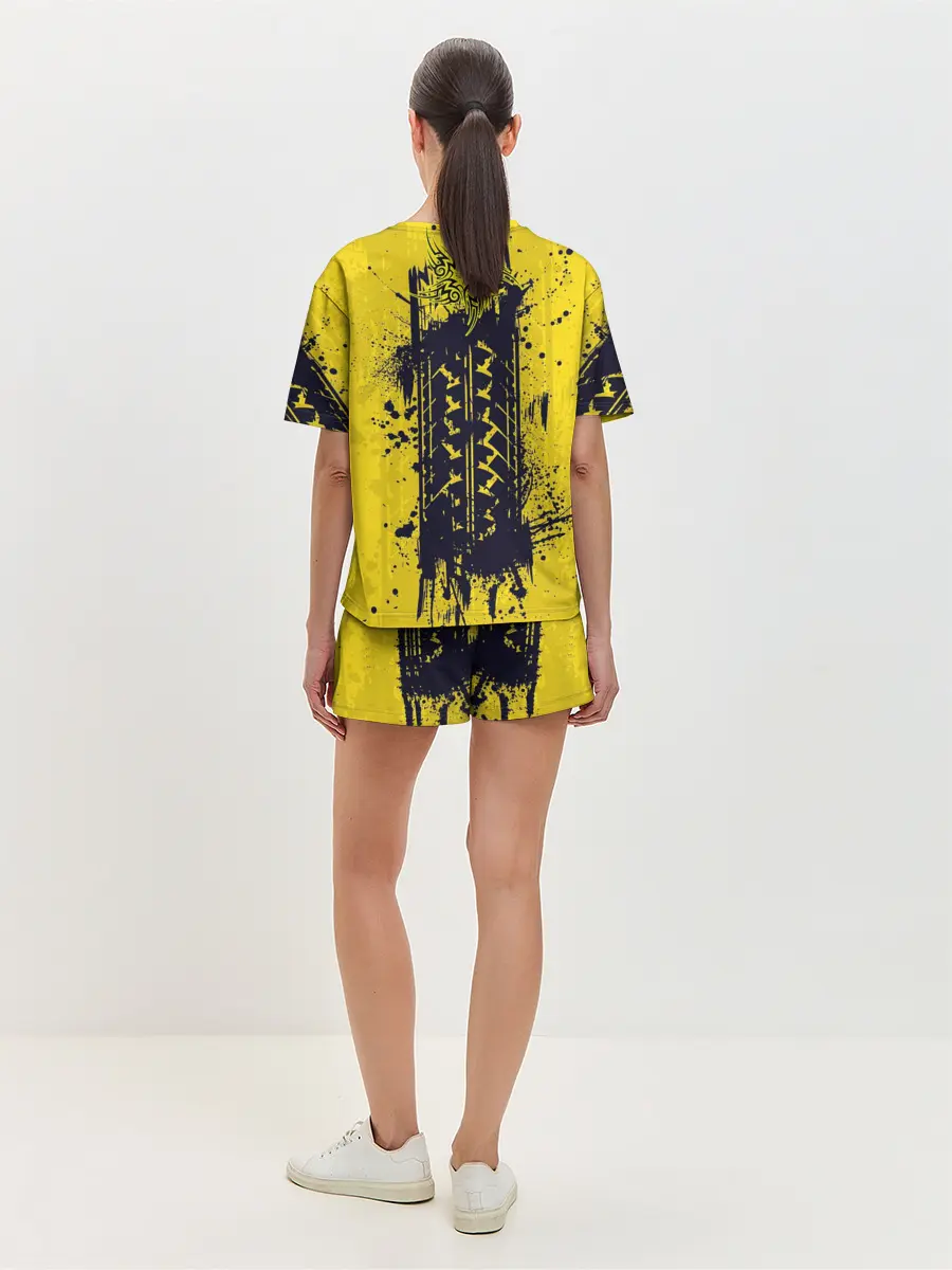 Женская пижама с шортами / CYBERPUNK 2077