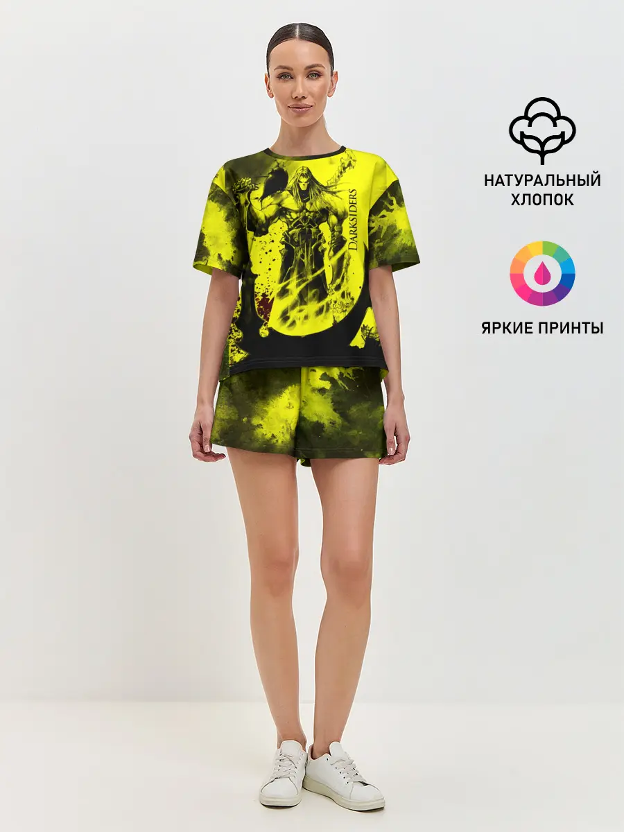 Женская пижама с шортами / Darksiders