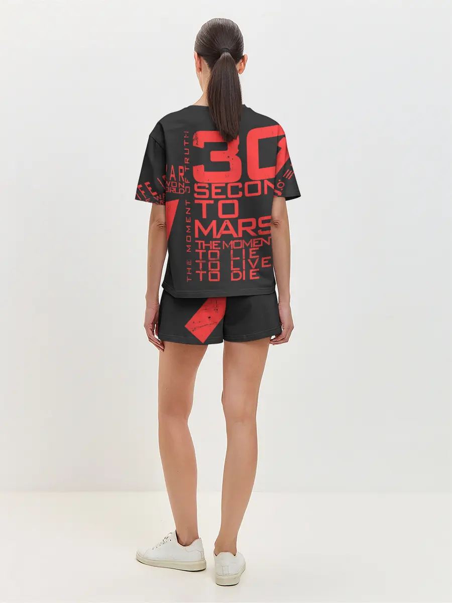 Женская пижама с шортами / 30 SECONDS TO MARS