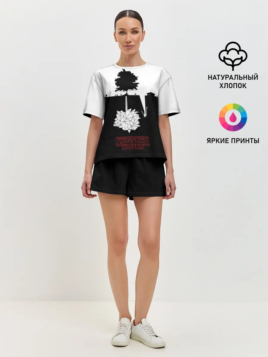 Женская пижама с шортами / STRANGER THINGS