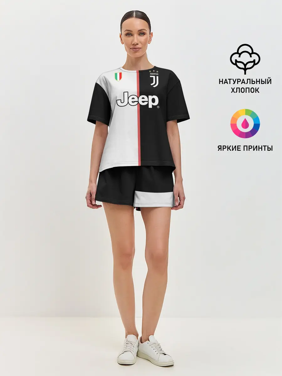 Женская пижама с шортами / Де Лигт домашняя 2020