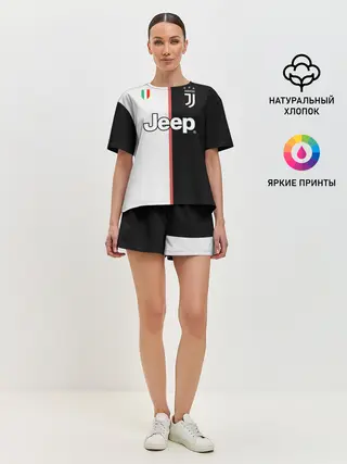 Женская пижама с шортами / Де Лигт домашняя 2020