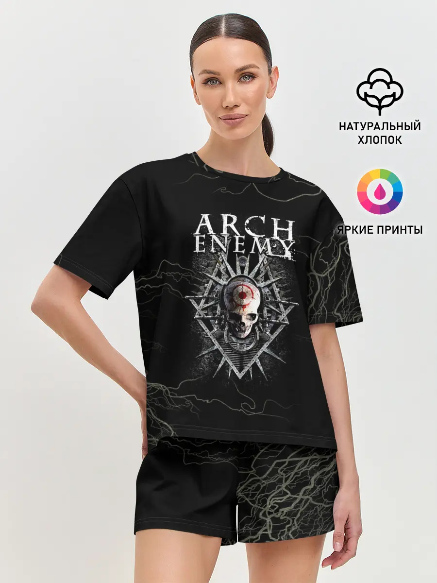 Женская пижама с шортами / Arch Enemy