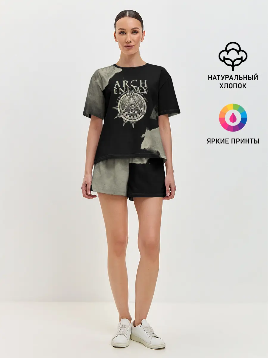 Женская пижама с шортами / Arch Enemy