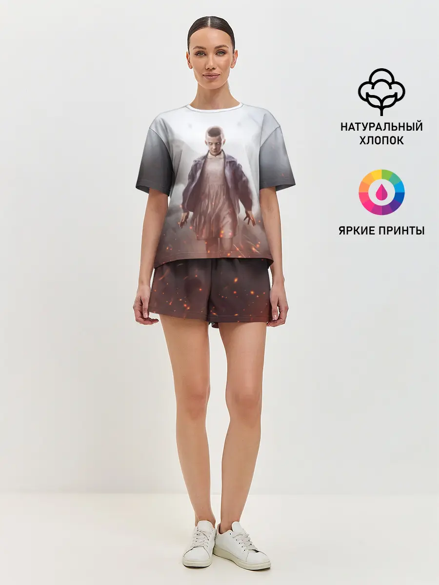 Женская пижама с шортами / STRANGER THINGS - 011