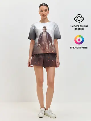 Женская пижама с шортами / STRANGER THINGS - 011