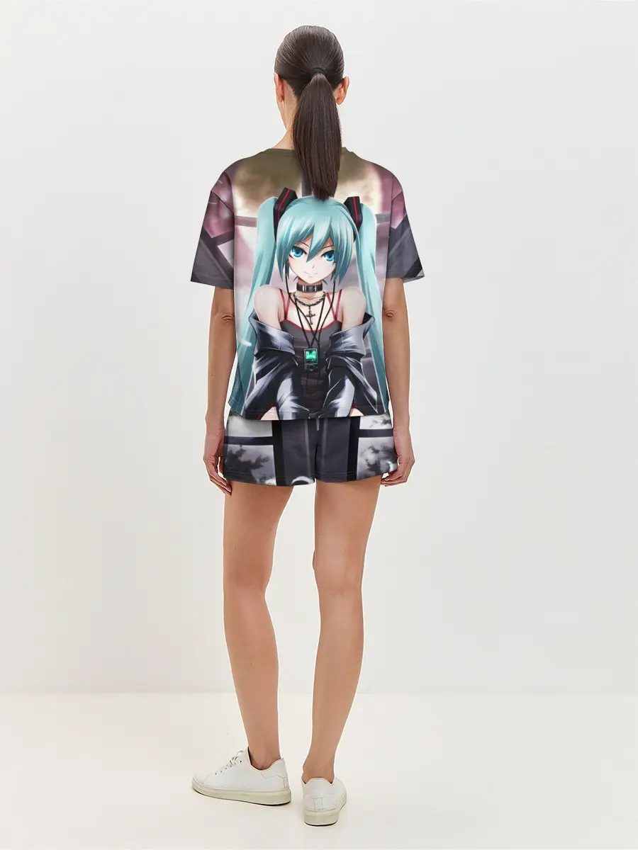 Женская пижама с шортами / Мику Хацунэ