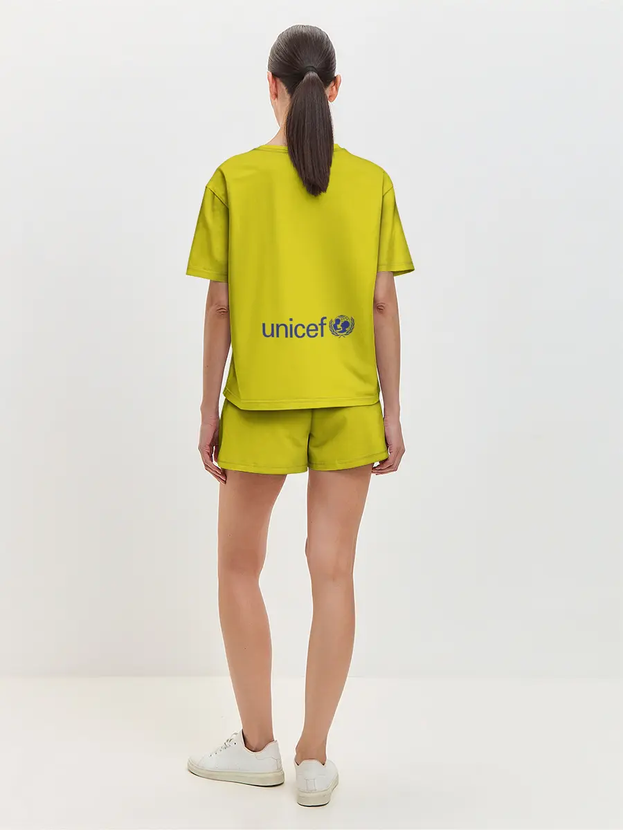 Женская пижама с шортами / Barcelona third 19-20