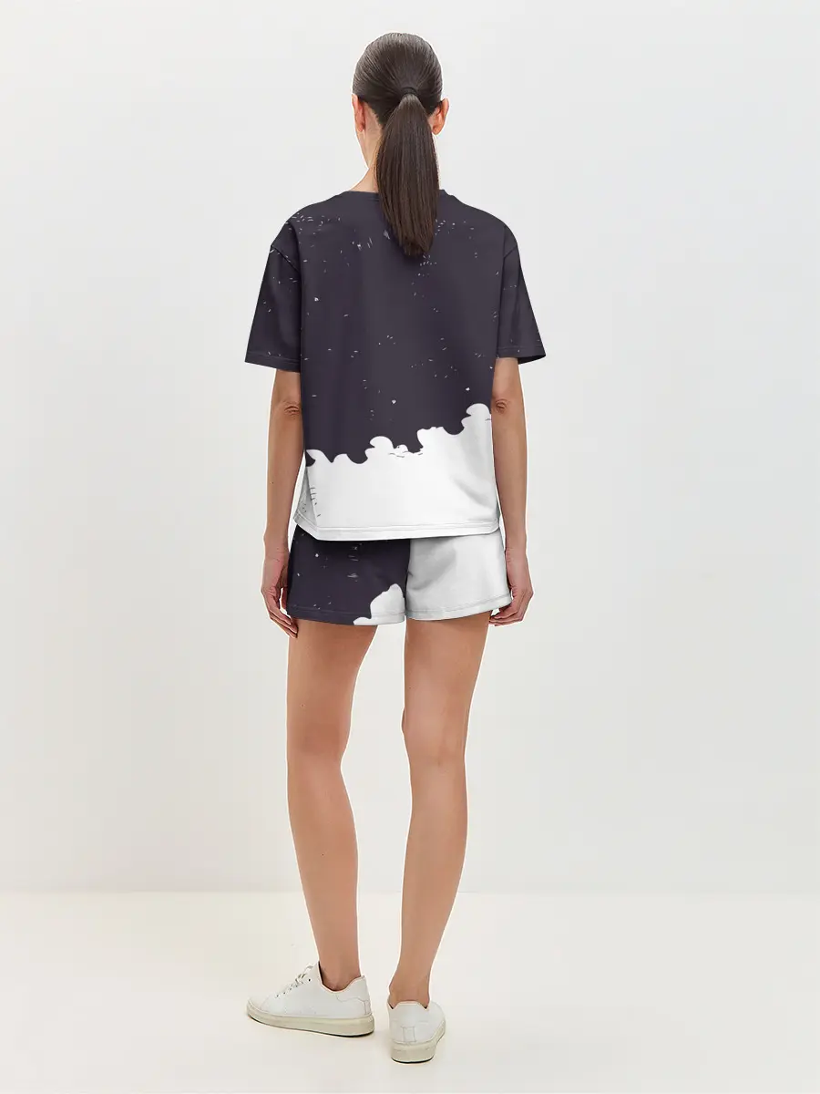 Женская пижама с шортами / Демогоргон