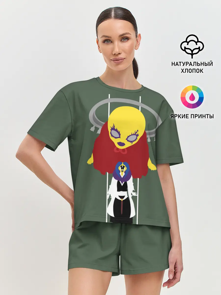 Женская пижама с шортами / Mayuri Kurotsuchi