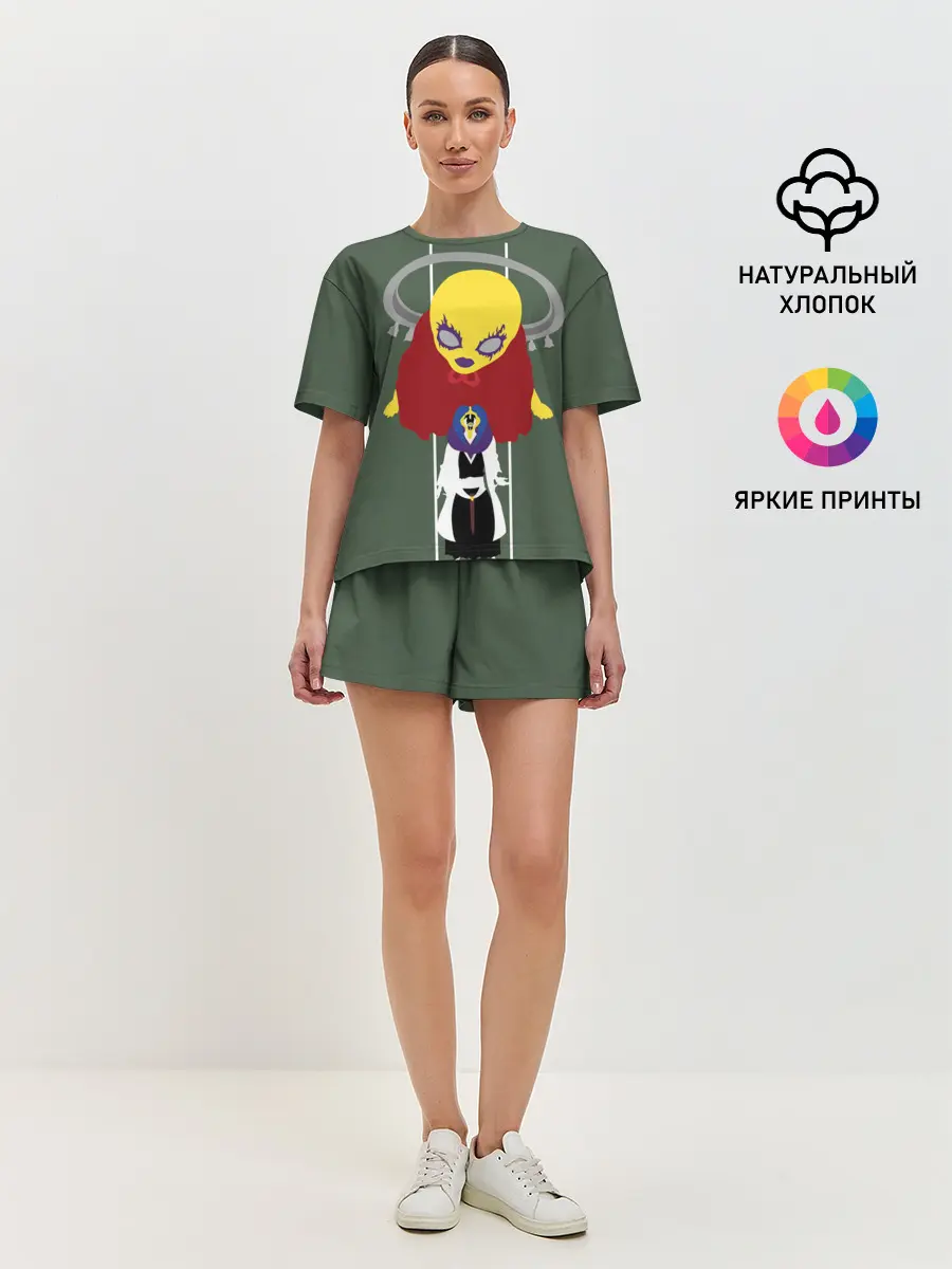 Женская пижама с шортами / Mayuri Kurotsuchi