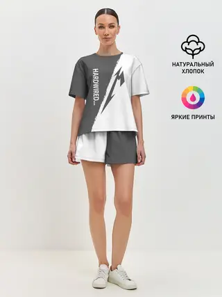 Женская пижама с шортами / Metallica