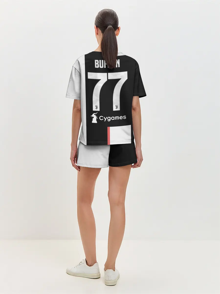 Женская пижама с шортами / Буффон домашняя 2020