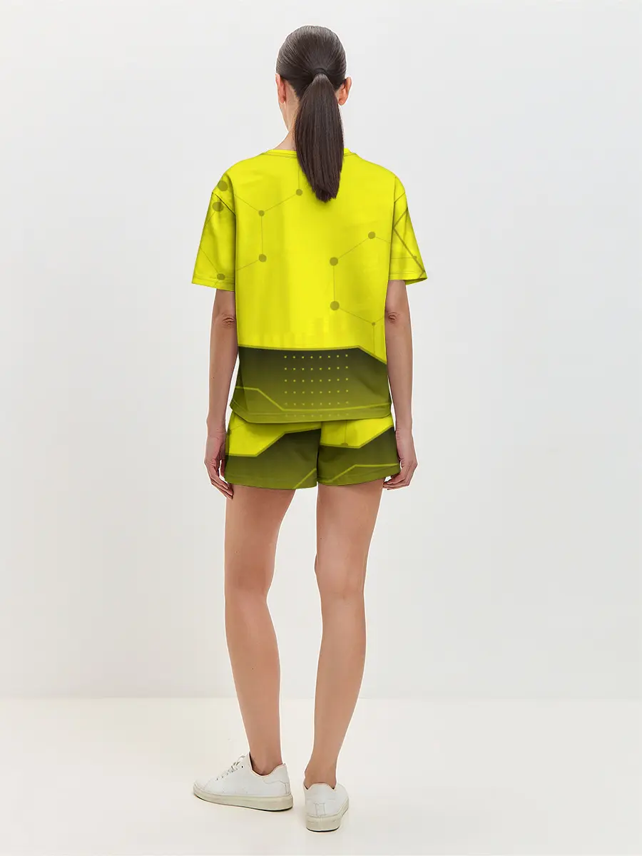 Женская пижама с шортами / CYBERPUNK 2077