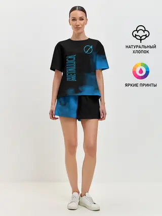 Женская пижама с шортами / Metallica