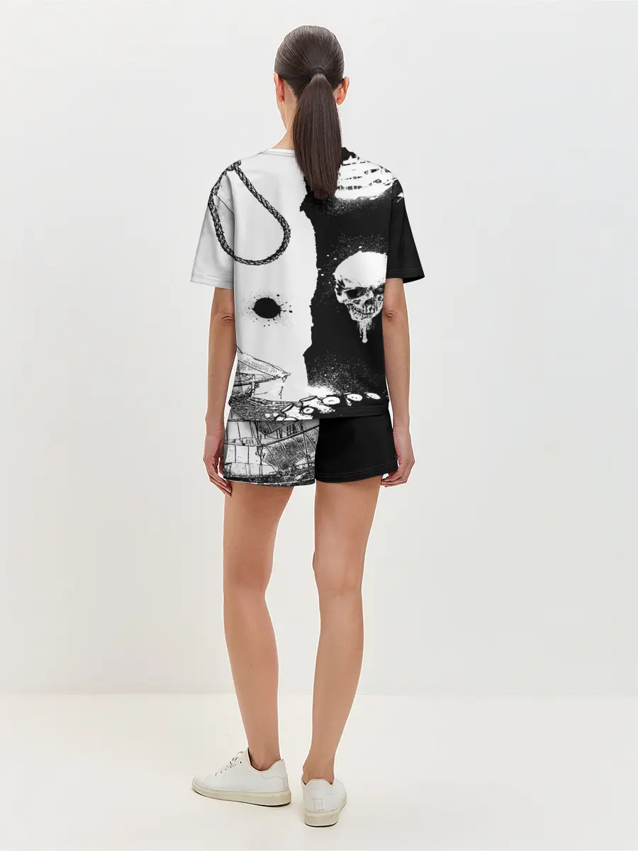 Женская пижама с шортами / Rammstein