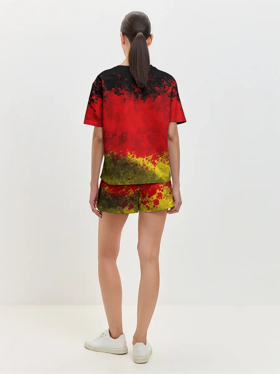 Женская пижама с шортами / Rammstein