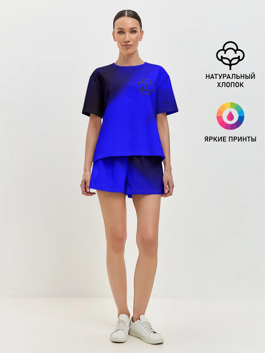 Женская пижама с шортами / Rammstein.