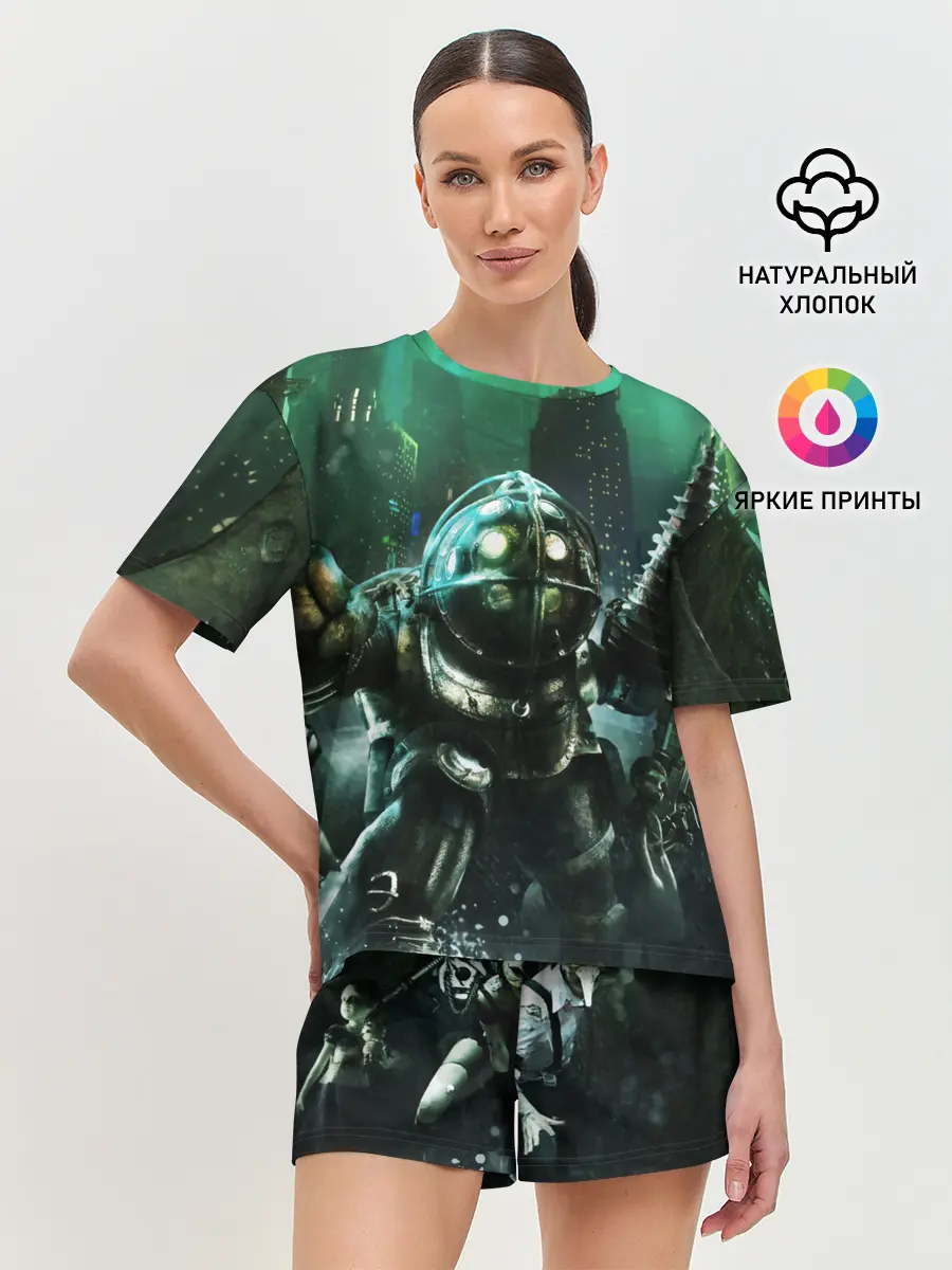 Женская пижама с шортами / BIOSHOCK