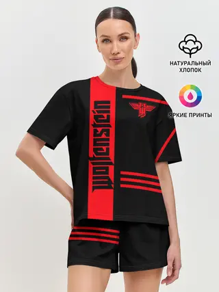Женская пижама с шортами / Wolfenstein