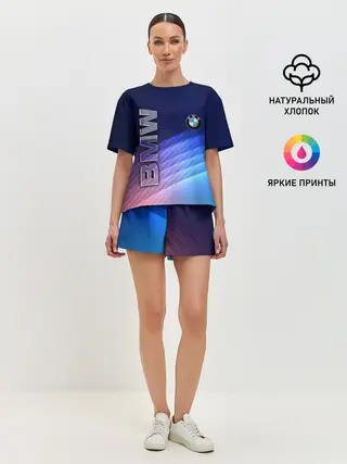 Женская пижама с шортами / BMW