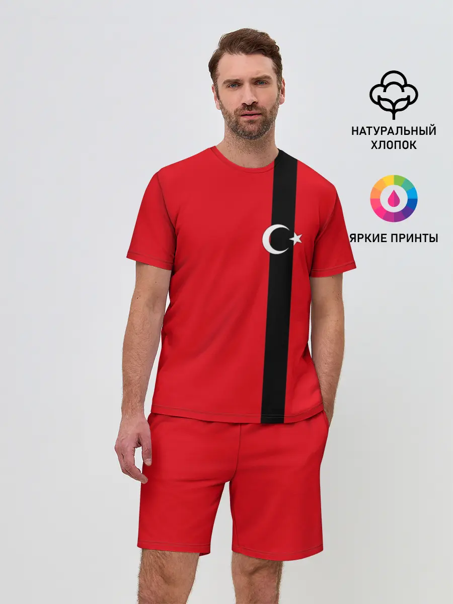 Мужской костюм с шортами / Турция лента