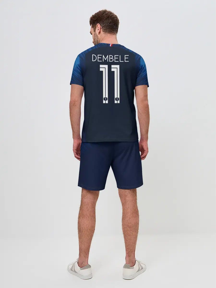 Мужской костюм с шортами / Dembele home 18-19 WC