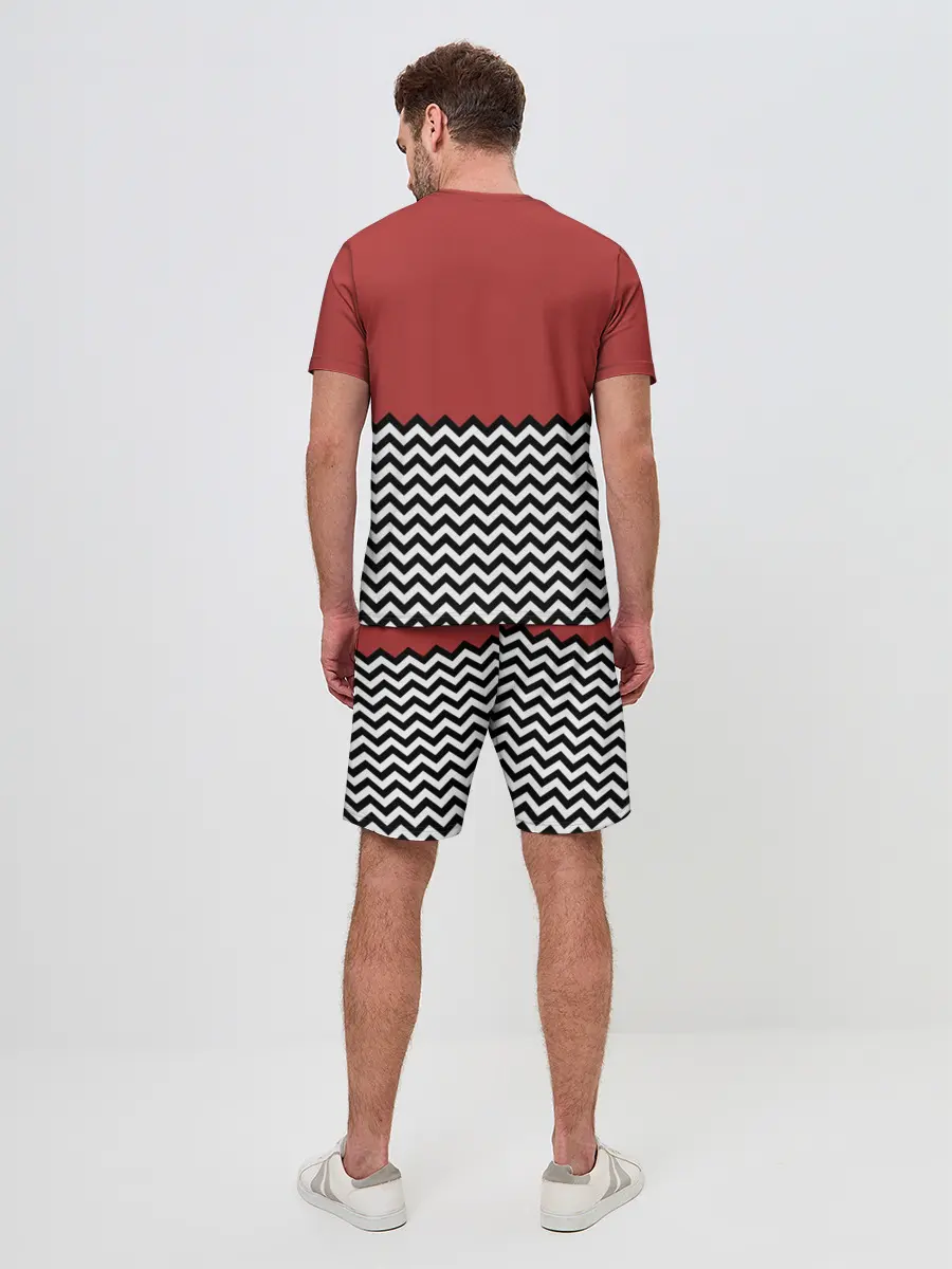 Мужской костюм с шортами / Твин Пикс