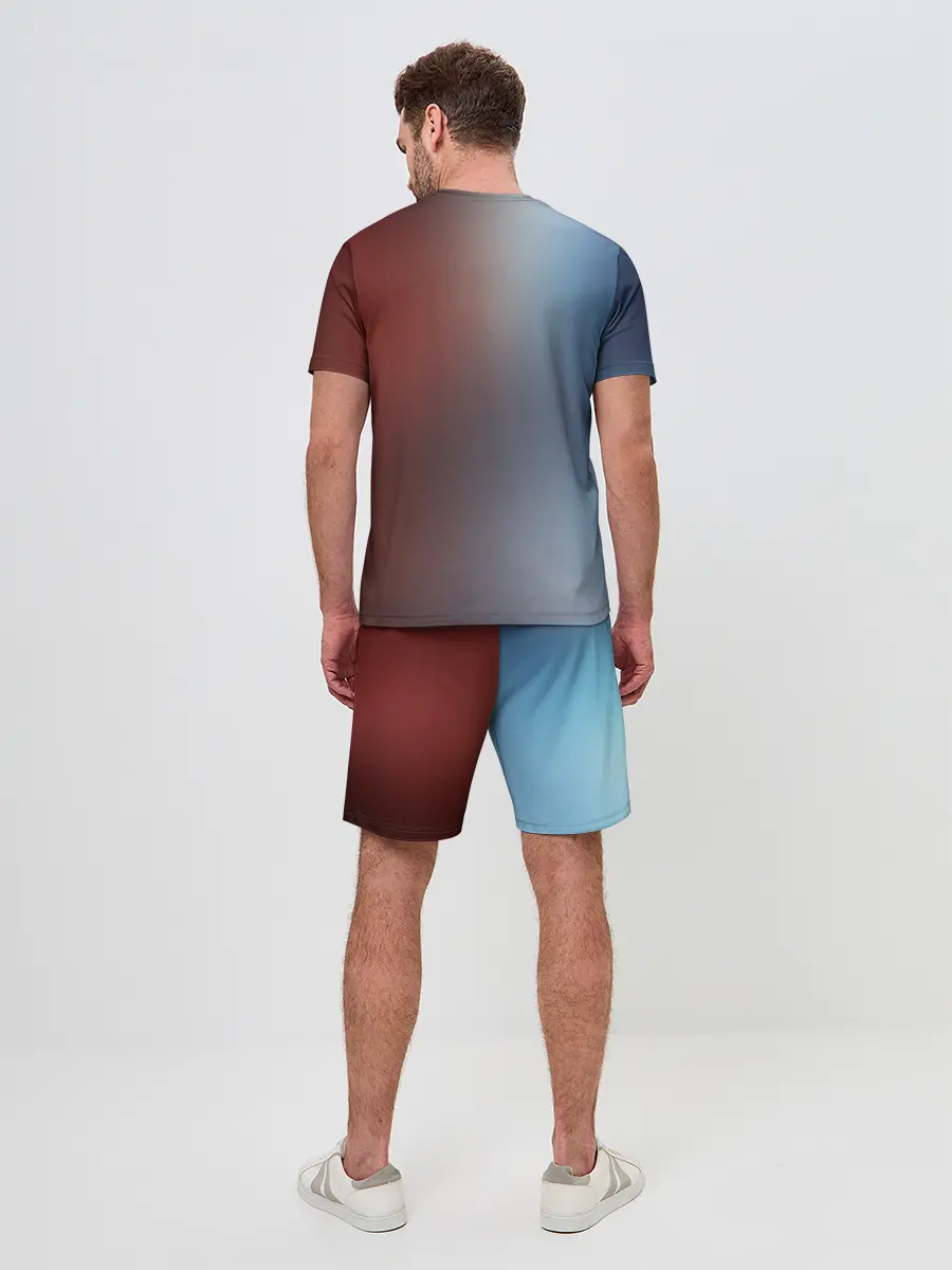 Мужской костюм с шортами / Блич лед и пламень