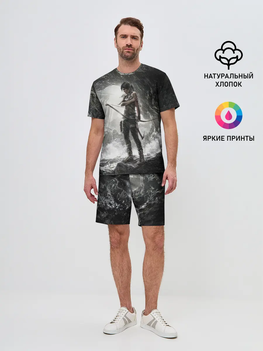 Мужской костюм с шортами / Tomb Raider