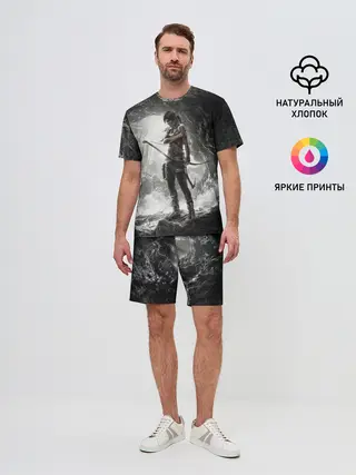 Мужской костюм с шортами / Tomb Raider