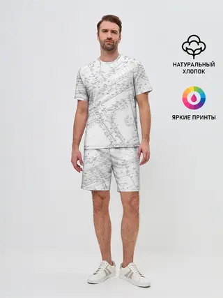 Мужской костюм с шортами / Топография_01